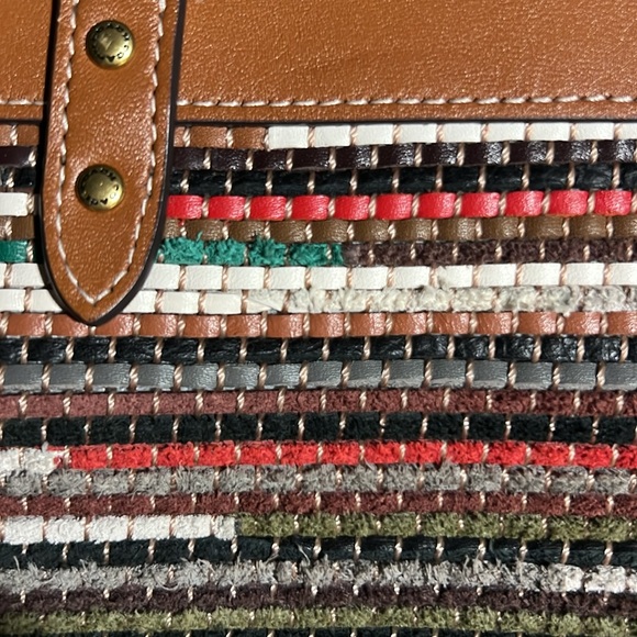 Coach Field Tote 22 in Upwoven Leather - Picture 6 of 11